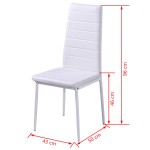 vidaXL Set masă și scaune de bucătărie, cinci piese, negru vidaXL Set masă și scaune de bucătărie, cinci piese, negru