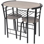 vidaXL Set mobilier bar mic dejun, MDF vidaXL Set mobilier bar mic dejun, MDF