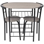 vidaXL Set mobilier bar mic dejun, MDF vidaXL Set mobilier bar mic dejun, MDF