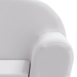 vidaXL Fotoliu extensibil pentru copii, gri deschis vidaXL Fotoliu extensibil pentru copii, gri deschis