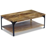 vidaXL Măsuță de cafea din lemn de mango 100x60x38 cm