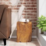 vidaXL Taburet, lemn de tec masiv vidaXL Taburet, lemn de tec masiv
