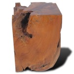 vidaXL Taburet, lemn de tec masiv vidaXL Taburet, lemn de tec masiv