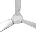 vidaXL Decorațiune de perete elice din aluminiu, argintiu, 70 cm vidaXL Decorațiune de perete elice din aluminiu, argintiu, 70 cm
