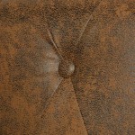 vidaXL Canapea Chesterfield, 2 locuri, maro, piele ecologică vidaXL Canapea Chesterfield, 2 locuri, maro, piele ecologică