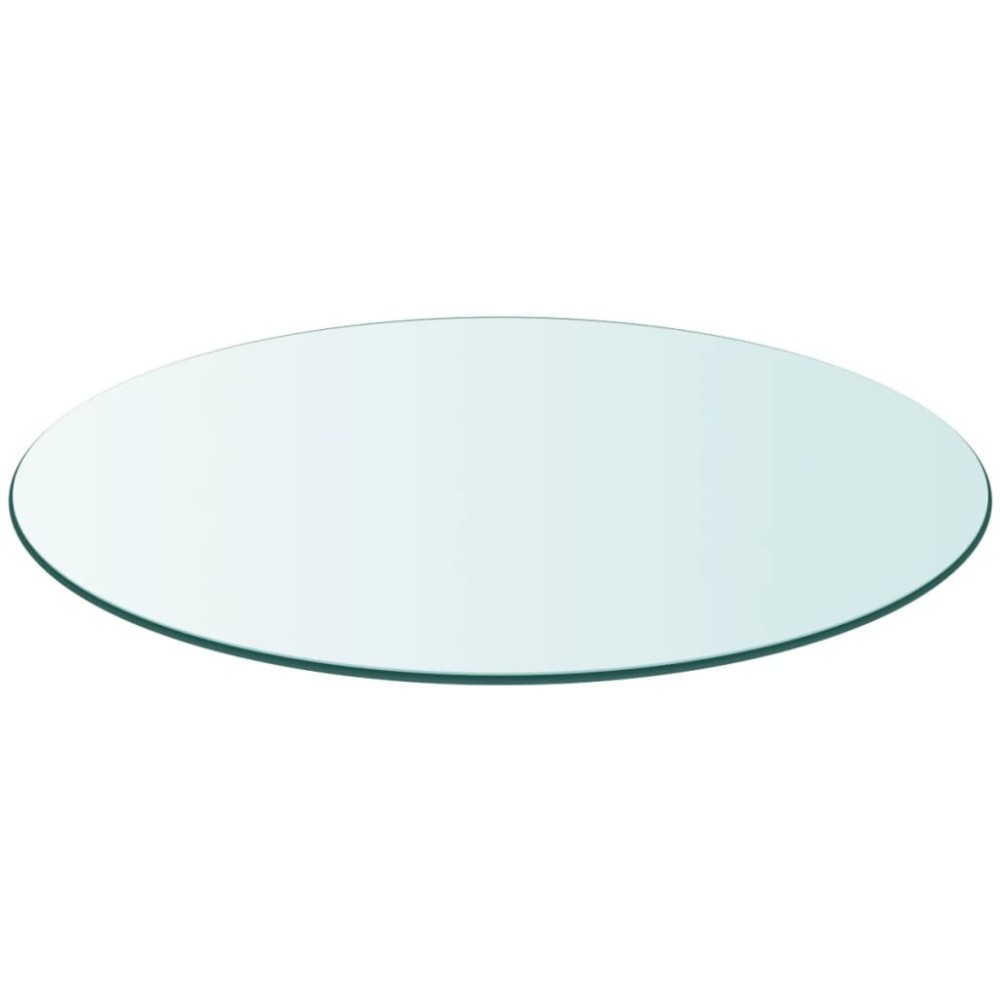 vidaXL Blat de masă din sticlă securizată rotund 400 mm