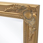 vidaXL Oglindă de perete în stil baroc, 100 x 50 cm, auriu vidaXL Oglindă de perete în stil baroc, 100 x 50 cm, auriu