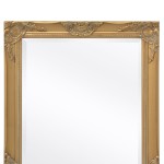 vidaXL Oglindă de perete în stil baroc, 100 x 50 cm, auriu vidaXL Oglindă de perete în stil baroc, 100 x 50 cm, auriu