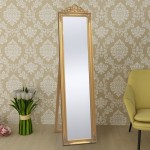 vidaXL Oglindă verticală în stil baroc 160 x 40 cm auriu vidaXL Oglindă verticală în stil baroc 160 x 40 cm auriu