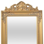 vidaXL Oglindă verticală în stil baroc 160 x 40 cm auriu vidaXL Oglindă verticală în stil baroc 160 x 40 cm auriu