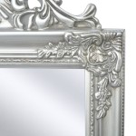 vidaXL Oglindă verticală în stil baroc 160 x 40 cm argintiu vidaXL Oglindă verticală în stil baroc 160 x 40 cm argintiu