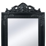 vidaXL Oglindă verticală în stil baroc 160 x 40 cm negru vidaXL Oglindă verticală în stil baroc 160 x 40 cm negru