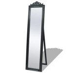 vidaXL Oglindă verticală în stil baroc 160 x 40 cm negru vidaXL Oglindă verticală în stil baroc 160 x 40 cm negru