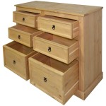 vidaXL Dulap, gama Corona, 110x43x81 cm, pin mexican vidaXL Dulap, gama Corona, 110x43x81 cm, pin mexican