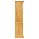 vidaXL Dulap din lemn de pin mexican, colecție Corona, 80x40x170 cm