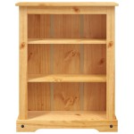 vidaXL Bibliotecă 3 rafturi pin, stil mexican Corona, 80x29x100 cm vidaXL Bibliotecă 3 rafturi pin, stil mexican Corona, 80x29x100 cm