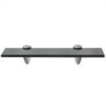 vidaXL Raft suspendat din sticlă, 30 x 10 cm, 8 mm vidaXL Raft suspendat din sticlă, 30 x 10 cm, 8 mm