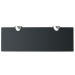 vidaXL Raft suspendat din sticlă, 30 x 10 cm, 8 mm vidaXL Raft suspendat din sticlă, 30 x 10 cm, 8 mm