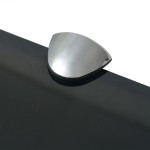 vidaXL Raft suspendat din sticlă, 50 x 10 cm, 8 mm vidaXL Raft suspendat din sticlă, 50 x 10 cm, 8 mm