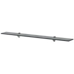 vidaXL Raft suspendat din sticlă, 90 x 10 cm, 8 mm vidaXL Raft suspendat din sticlă, 90 x 10 cm, 8 mm