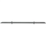 vidaXL Raft suspendat din sticlă, 100 x 10 cm, 8 mm vidaXL Raft suspendat din sticlă, 100 x 10 cm, 8 mm