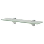 vidaXL Raft suspendat din sticlă, 40 x 10 cm, 8 mm vidaXL Raft suspendat din sticlă, 40 x 10 cm, 8 mm
