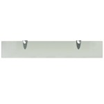 vidaXL Raft suspendat din sticlă, 60 x 10 cm, 8 mm vidaXL Raft suspendat din sticlă, 60 x 10 cm, 8 mm