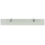 vidaXL Raft suspendat din sticlă, 70 x 10 cm, 8 mm vidaXL Raft suspendat din sticlă, 70 x 10 cm, 8 mm