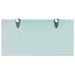 vidaXL Raft suspendat din sticlă, 40 x 20 cm, 8 mm vidaXL Raft suspendat din sticlă, 40 x 20 cm, 8 mm