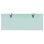 vidaXL Raft suspendat din sticlă, 50 x 20 cm, 8 mm vidaXL Raft suspendat din sticlă, 50 x 20 cm, 8 mm
