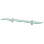 vidaXL Raft suspendat din sticlă, 60 x 20 cm, 8 mm vidaXL Raft suspendat din sticlă, 60 x 20 cm, 8 mm
