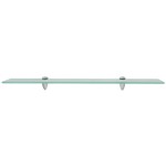 vidaXL Raft suspendat din sticlă, 70 x 20 cm, 8 mm vidaXL Raft suspendat din sticlă, 70 x 20 cm, 8 mm
