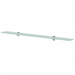 vidaXL Raft suspendat din sticlă, 100 x 20 cm, 8 mm vidaXL Raft suspendat din sticlă, 100 x 20 cm, 8 mm