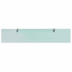 vidaXL Raft suspendat din sticlă, 100 x 20 cm, 8 mm vidaXL Raft suspendat din sticlă, 100 x 20 cm, 8 mm