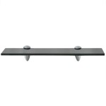 vidaXL Raft suspendat din sticlă, 40 x 20 cm, 8 mm vidaXL Raft suspendat din sticlă, 40 x 20 cm, 8 mm