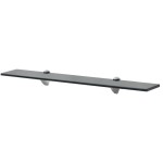 vidaXL Raft suspendat din sticlă, 70 x 20 cm, 8 mm vidaXL Raft suspendat din sticlă, 70 x 20 cm, 8 mm