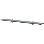 vidaXL Raft suspendat din sticlă, 80 x 20 cm, 8 mm