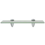 vidaXL Raft suspendat din sticlă, 30 x 20 cm, 8 mm vidaXL Raft suspendat din sticlă, 30 x 20 cm, 8 mm