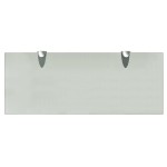 vidaXL Raft suspendat din sticlă, 50 x 20 cm, 8 mm