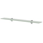 vidaXL Raft suspendat din sticlă, 70 x 20 cm, 8 mm vidaXL Raft suspendat din sticlă, 70 x 20 cm, 8 mm