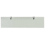 vidaXL Raft suspendat din sticlă, 80 x 20 cm, 8 mm vidaXL Raft suspendat din sticlă, 80 x 20 cm, 8 mm
