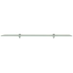 vidaXL Raft suspendat din sticlă, 90 x 20 cm, 8 mm vidaXL Raft suspendat din sticlă, 90 x 20 cm, 8 mm