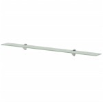 vidaXL Raft suspendat din sticlă, 100 x 20 cm, 8 mm vidaXL Raft suspendat din sticlă, 100 x 20 cm, 8 mm