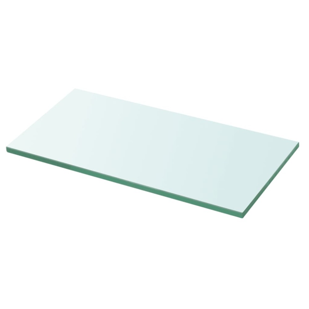vidaXL Raft din sticlă transparentă, 30 x 12 cm