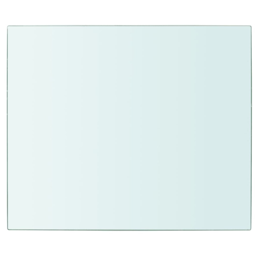 vidaXL Raft din sticlă transparentă, 30 x 25 cm