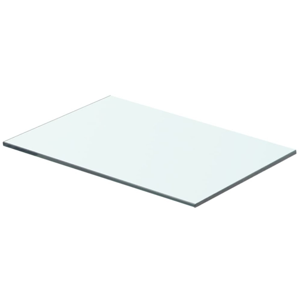 vidaXL Raft din sticlă transparentă, 40 x 20 cm