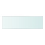 vidaXL Raft din sticlă transparentă, 50 x 15 cm vidaXL Raft din sticlă transparentă, 50 x 15 cm