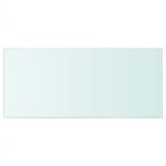 vidaXL Raft din sticlă transparentă, 50 x 25 cm vidaXL Raft din sticlă transparentă, 50 x 25 cm