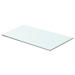 vidaXL Raft din sticlă transparentă, 60 x 30 cm vidaXL Raft din sticlă transparentă, 60 x 30 cm