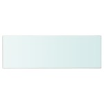 vidaXL Raft din sticlă transparentă, 90 x 30 cm vidaXL Raft din sticlă transparentă, 90 x 30 cm